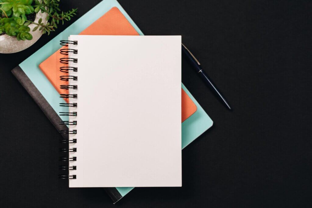 graphic-design-element-blank-notebook